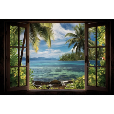 Tableau Fenêtre Ouverte Mer